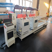 鋁型材任意角數控雙頭切割鋸 L JZ2R-CNC-500×5000/6000